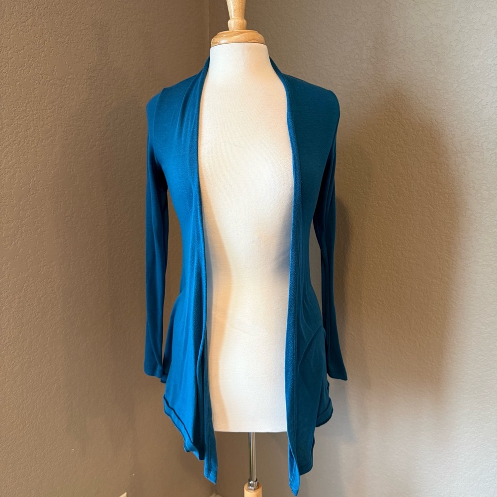 Chris & Carol Vibrant Blue Knitwear Cardigan Small